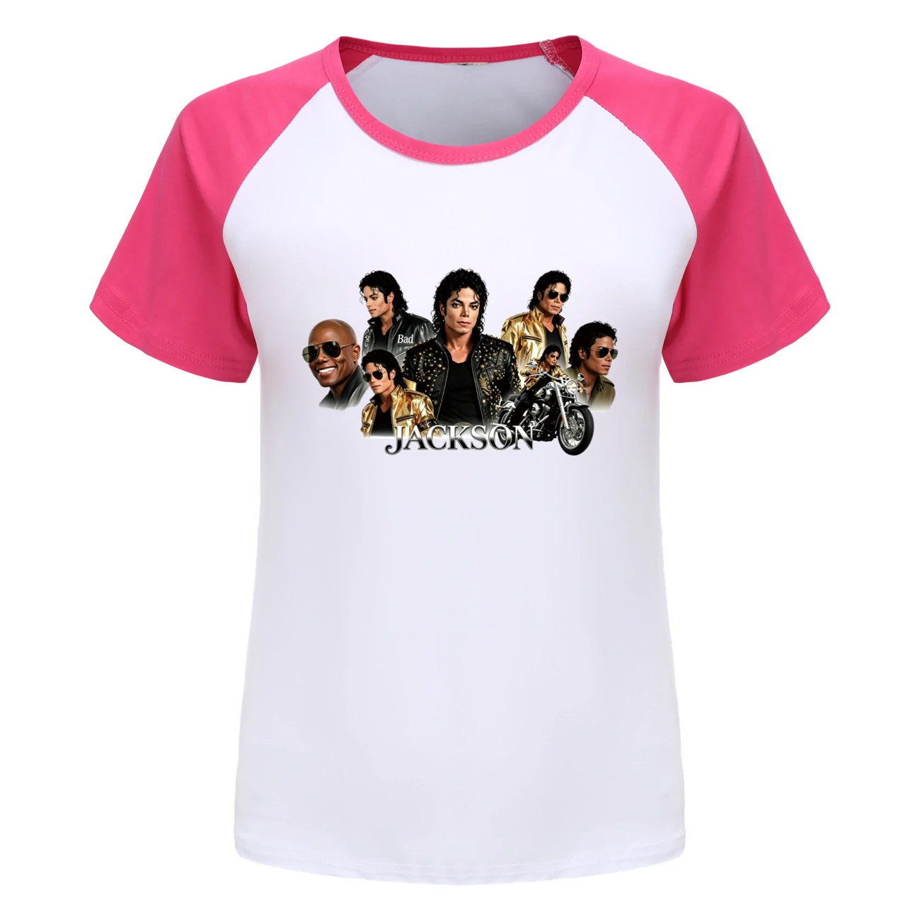 Kids’ Long & Short Sleeve Tee Collection — 5829 Edition, Style 10 · Short Sleeve · Rose