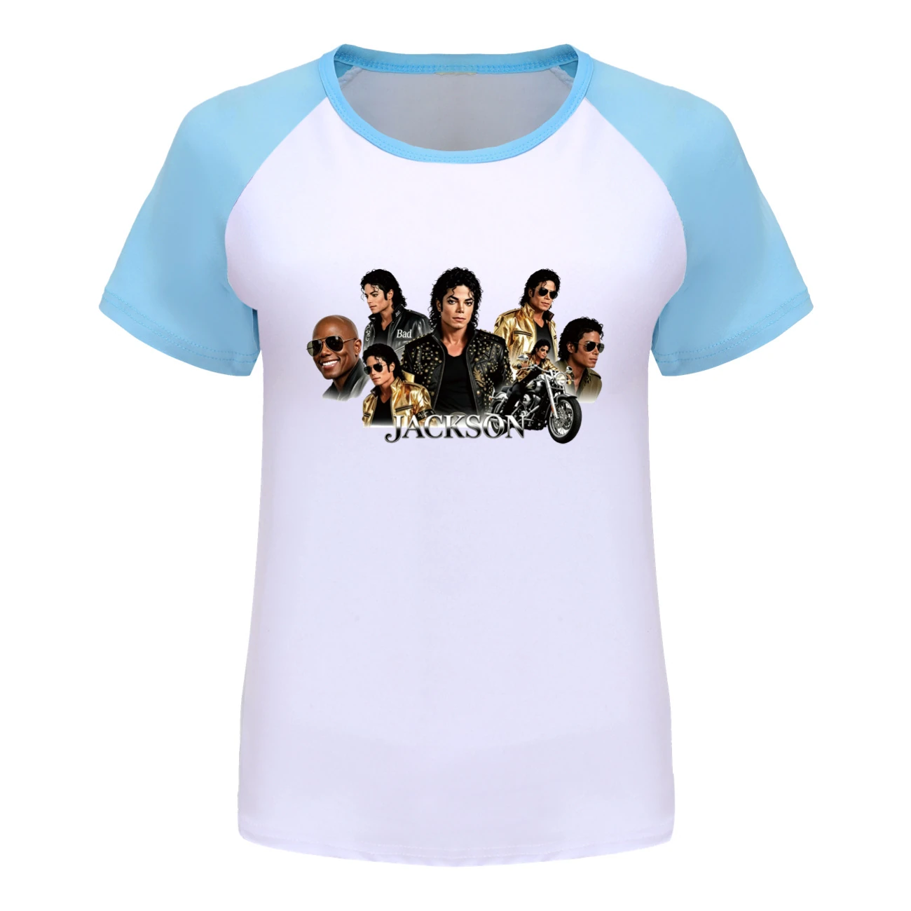 Kids’ Long & Short Sleeve Tee Collection — 5829 Edition, Style 11 · Short Sleeve · Light Blue