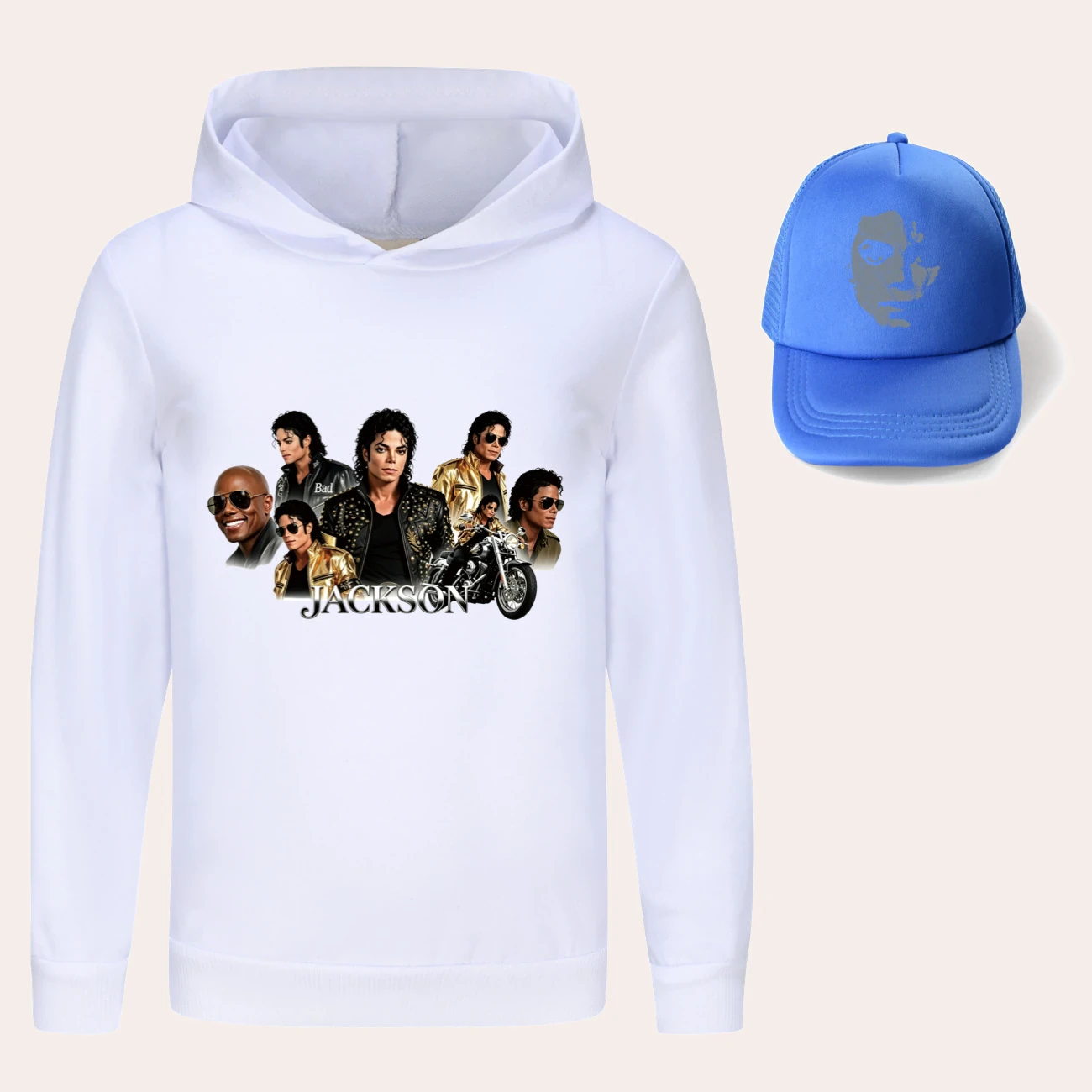 Kids’ Hoodie & Sun Hat Set — 5829 Edition product view