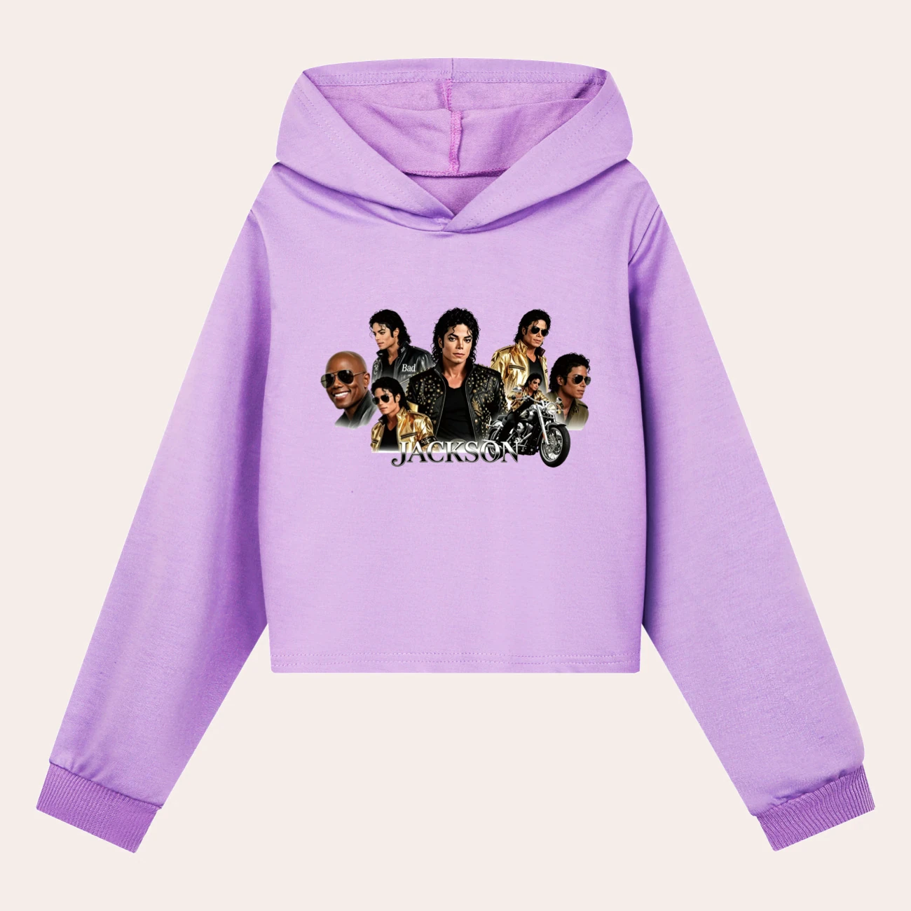 Girls’ Cropped Hoodie Set — 5829 Edition product view