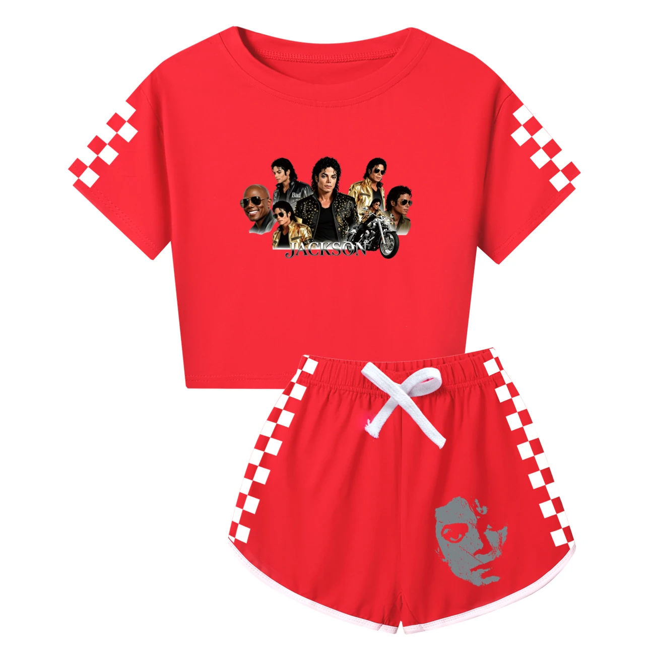 Family Lounge Set — 5829 Edition, Style 01 · Red