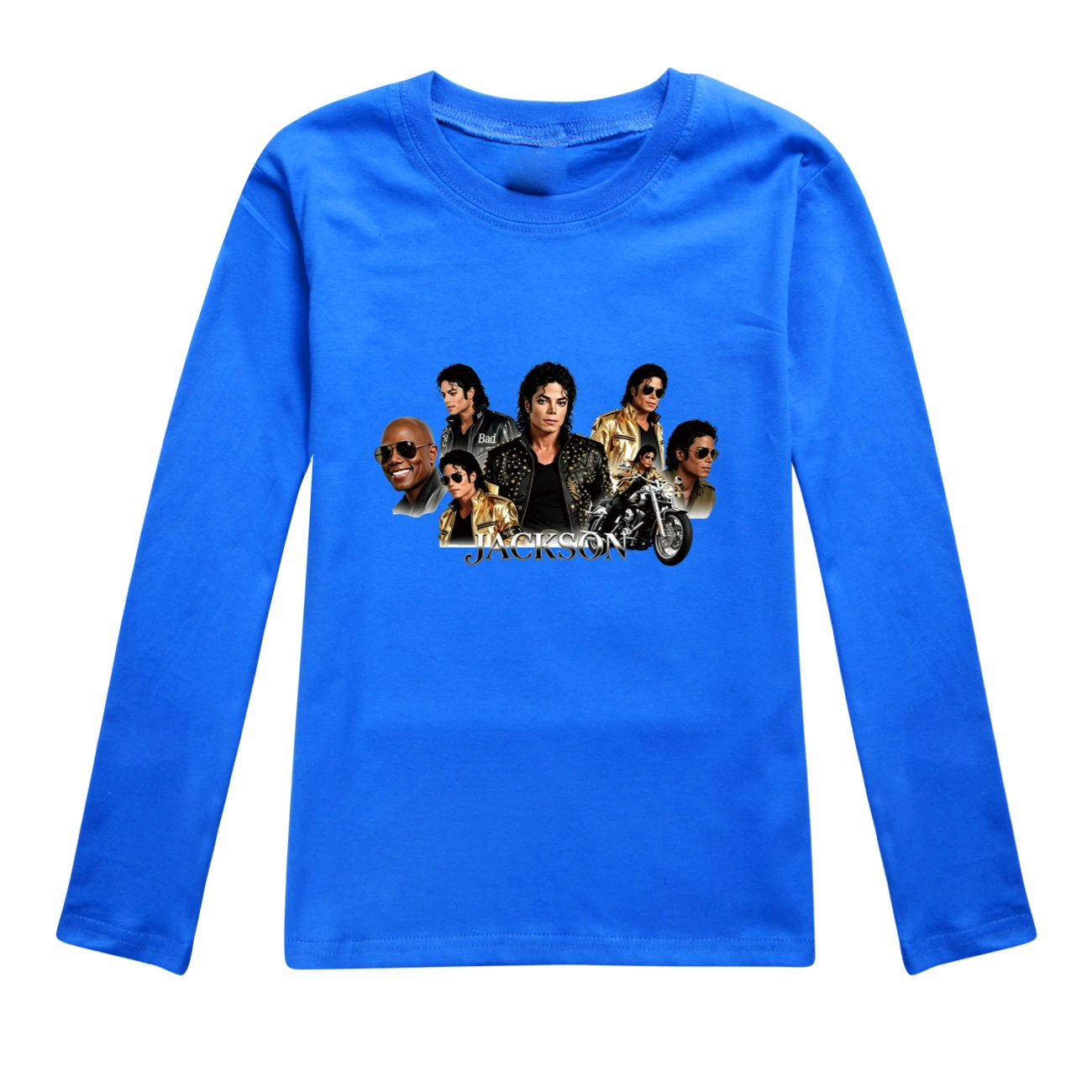 Kids’ Long-Sleeve Tee & Jogger Set — 5829 Edition, Style 11 · Deep Blue