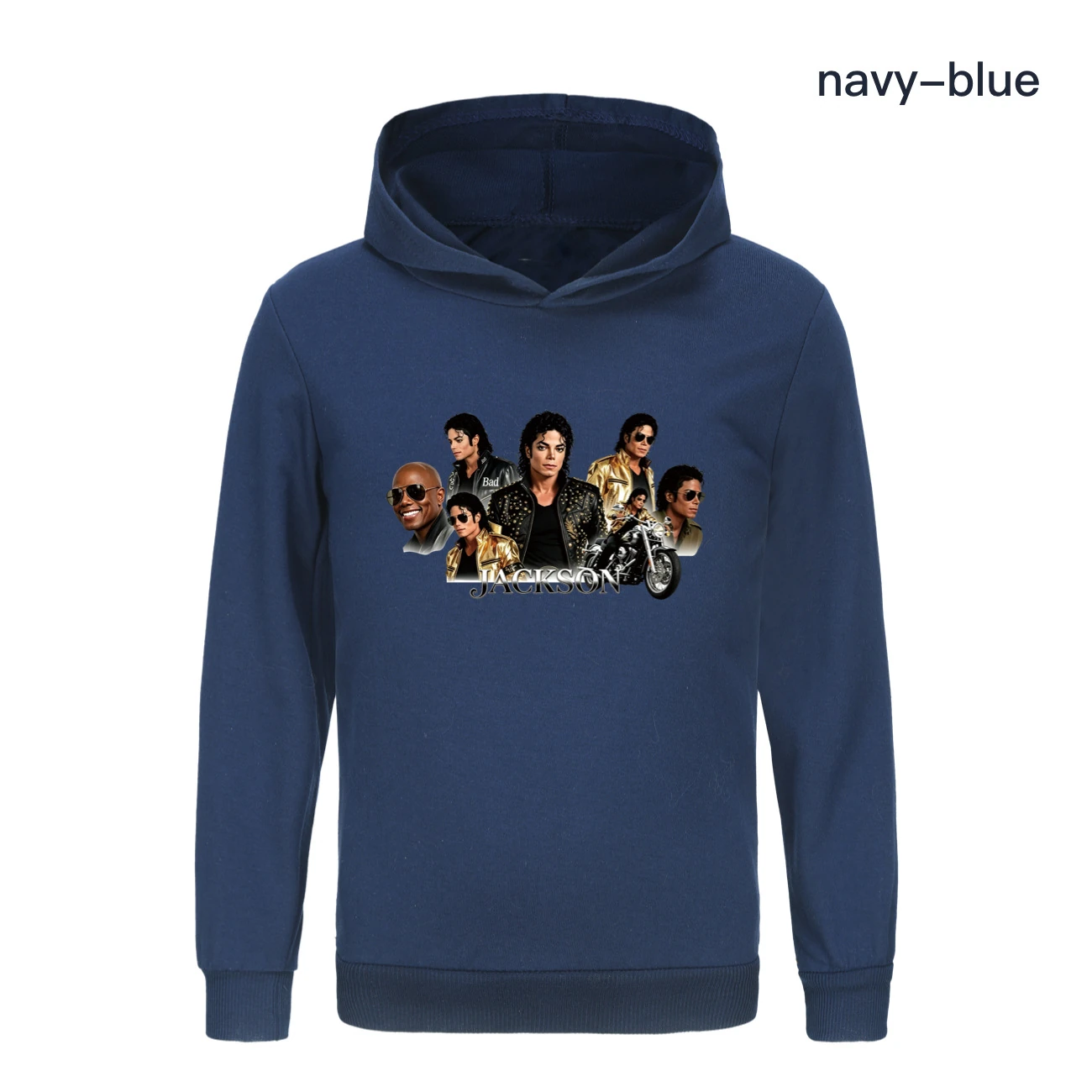 Kids’ Hoodie & Jogger Set — 5829 Collection A, Style 06 · Navy
