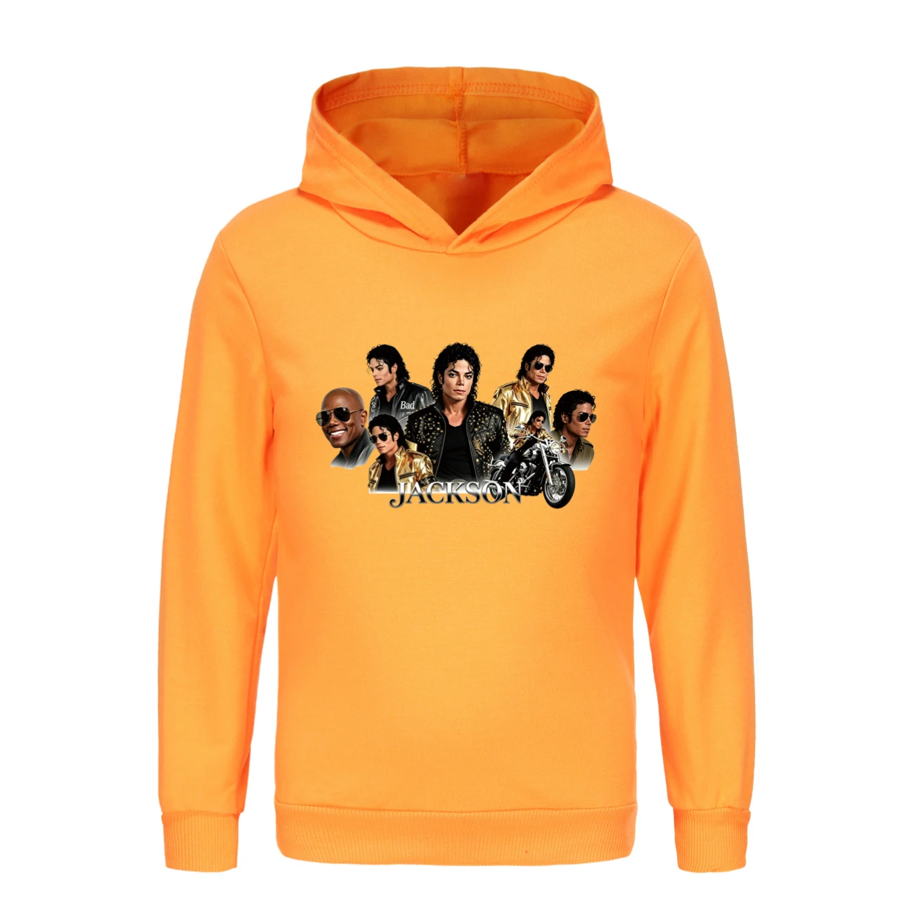 Kids’ Hoodie & Jogger Set — 5829 Collection A, Style 08 · Orange