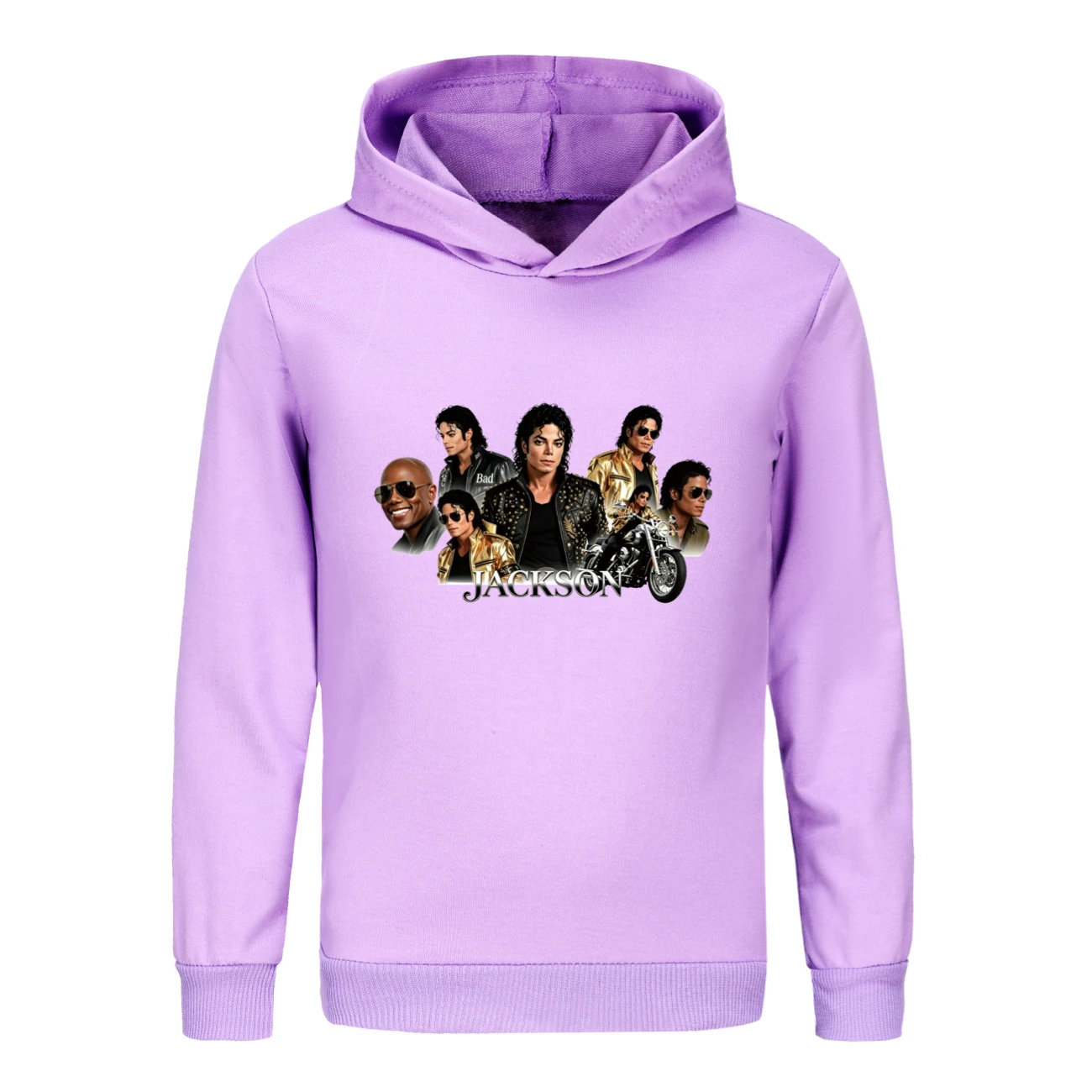Kids’ Hoodie & Jogger Set — 5829 Collection A, Style 10 · Purple