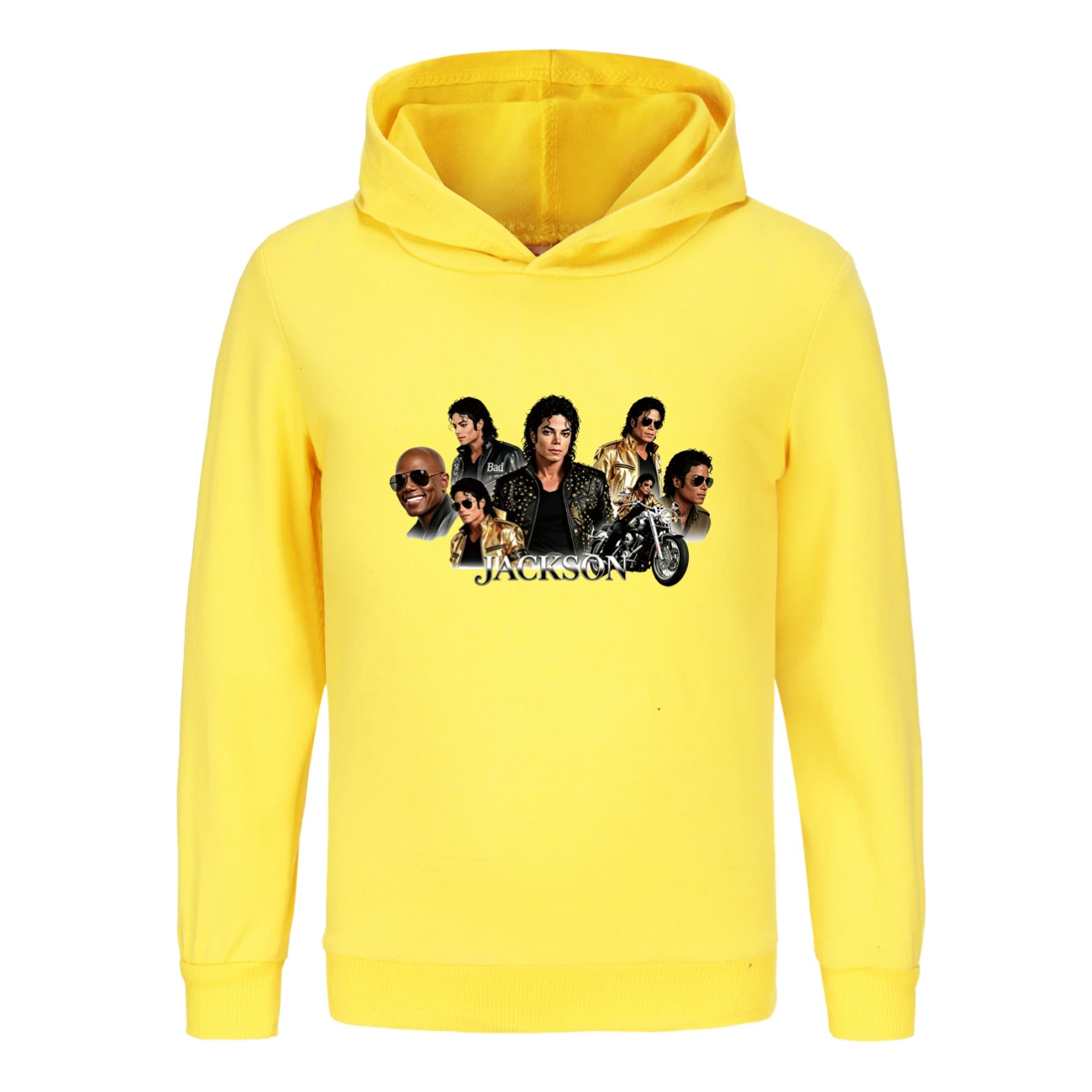 Kids’ Hoodie & Jogger Set — 5829 Collection A, Style 12 · Yellow