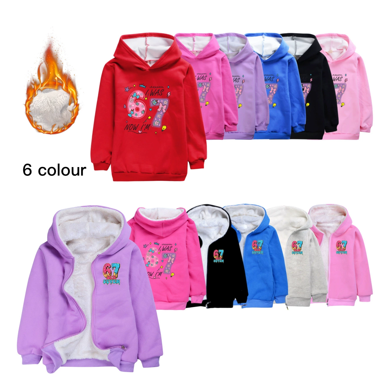 Cozy-Lined Graphic Hoodie